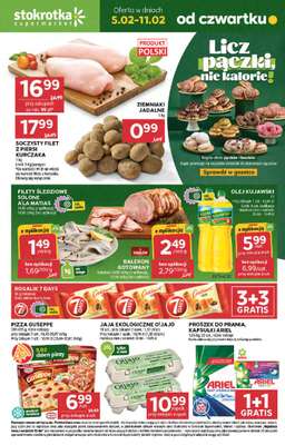 Stokrotka - gazetka promocyjna Gazetka Supermarket od czwartku 05.02 do środy 11.02