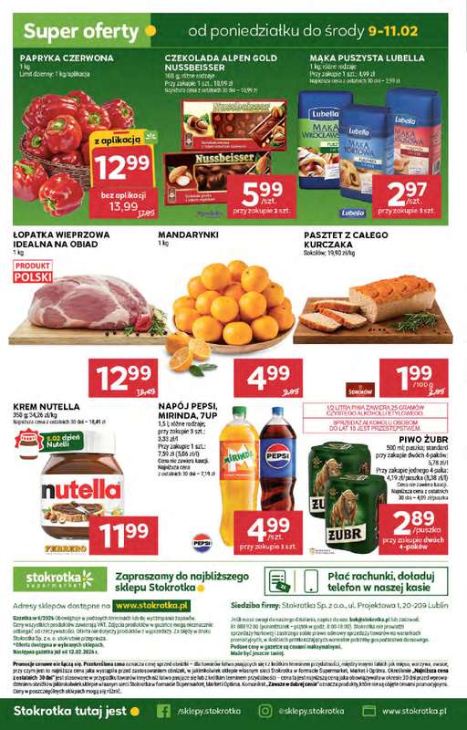 Stokrotka - gazetka promocyjna Gazetka Supermarket od czwartku 05.02 do środy 11.02 - strona 42