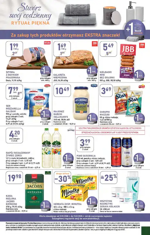 Stokrotka - gazetka promocyjna Gazetka Supermarket od czwartku 05.02 do środy 11.02 - strona 17