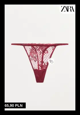 Zara - gazetka promocyjna Bielizna dla niej – nowości od środy 04.02  - strona 7