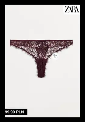 Zara - gazetka promocyjna Bielizna dla niej – nowości od środy 04.02  - strona 3