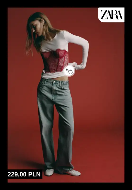 Zara - gazetka promocyjna Bielizna dla niej – nowości od środy 04.02  - strona 8