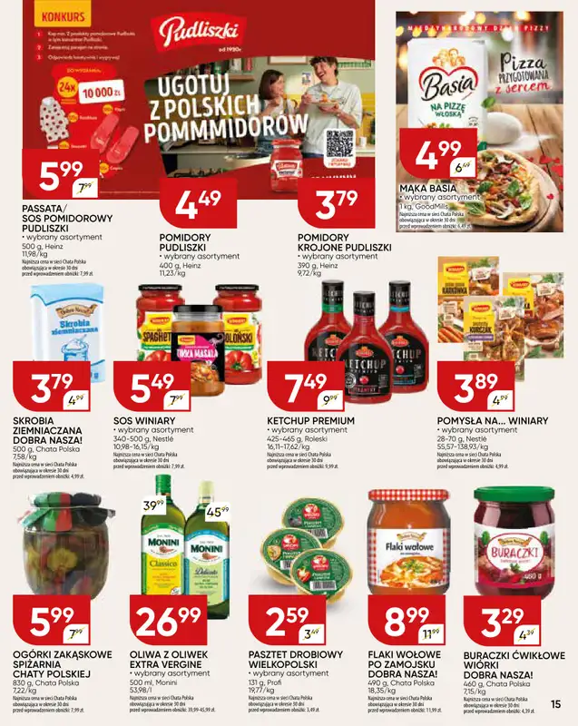 Chata Polska - gazetka promocyjna Gazetka od czwartku 12.02 do niedzieli 22.02 - strona 15