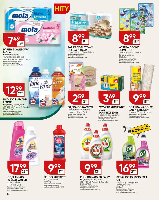 Chata Polska - gazetka promocyjna Gazetka od czwartku 12.02 do niedzieli 22.02 - strona 18