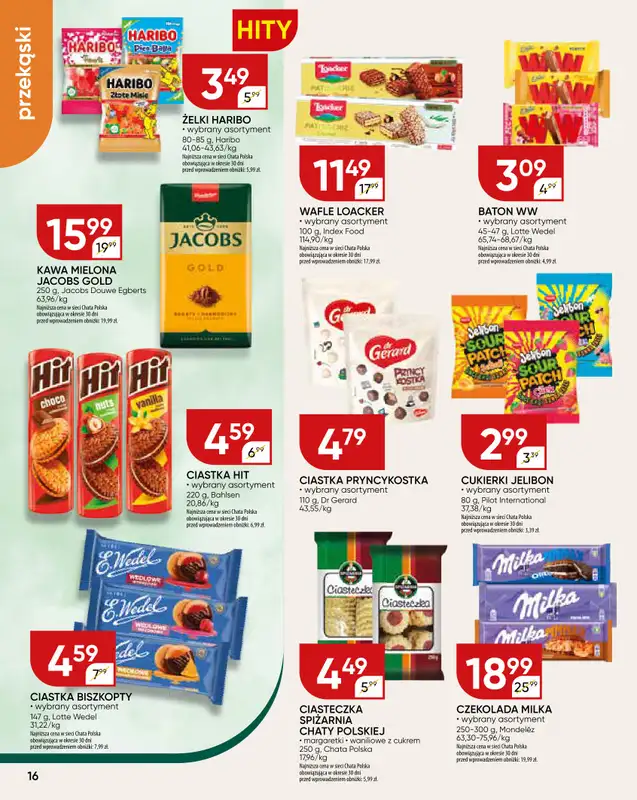 Chata Polska - gazetka promocyjna Gazetka od czwartku 12.02 do niedzieli 22.02 - strona 16