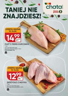 Chata Polska - gazetka promocyjna Plakat promocyjny od czwartku 12.02 do soboty 14.02