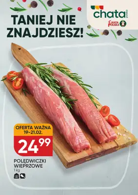 Chata Polska - gazetka promocyjna Plakat promocyjny od czwartku 19.02 do soboty 21.02