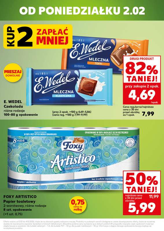 Kaufland - gazetka promocyjna Mocny Start od poniedziałku 02.02 do środy 04.02 - strona 3
