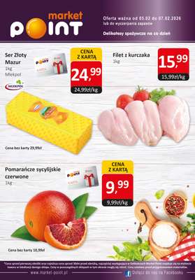 Market Point - gazetka promocyjna Ulotka weekendowa od czwartku 05.02 do soboty 07.02