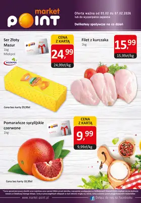 Market Point - gazetka promocyjna Ulotka weekendowa od czwartku 05.02 do soboty 07.02