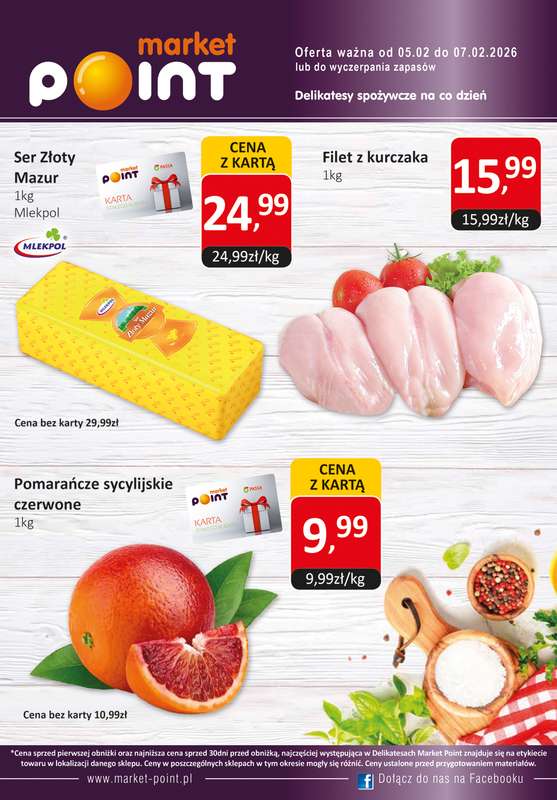 Market Point - gazetka promocyjna Ulotka weekendowa od czwartku 05.02 do soboty 07.02