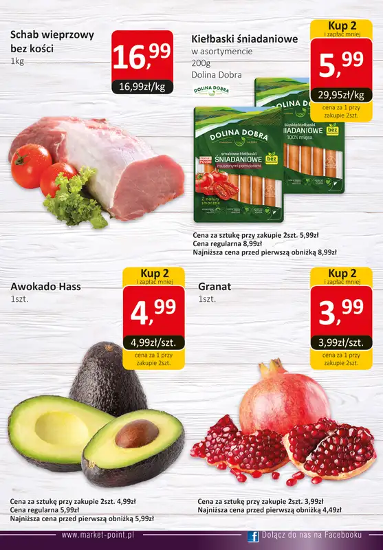 Market Point - gazetka promocyjna Ulotka weekendowa od czwartku 05.02 do soboty 07.02 - strona 3
