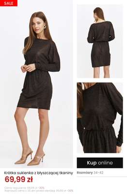 Top Secret - gazetka promocyjna Sukienki już od 39,99 zł od środy 04.02 do poniedziałku 16.02 - strona 4