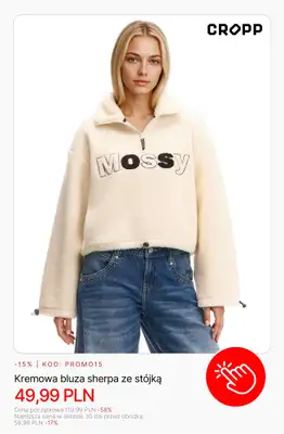 Cropp - gazetka promocyjna HITY wyprzedaży dla niej! od środy 04.02  - strona 5