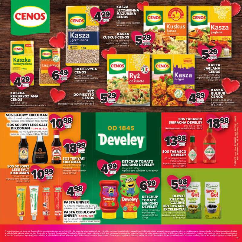 Stokrotka - gazetka promocyjna Katalog Walentynki!  do środy 18.02 - strona 13