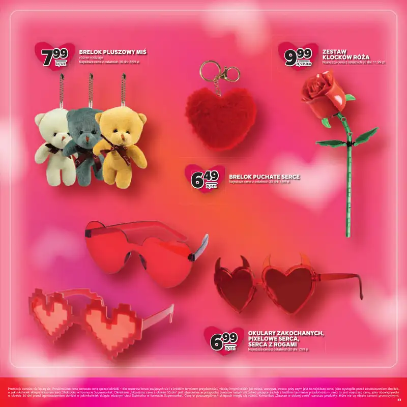 Stokrotka - gazetka promocyjna Katalog Walentynki!  do środy 18.02 - strona 41