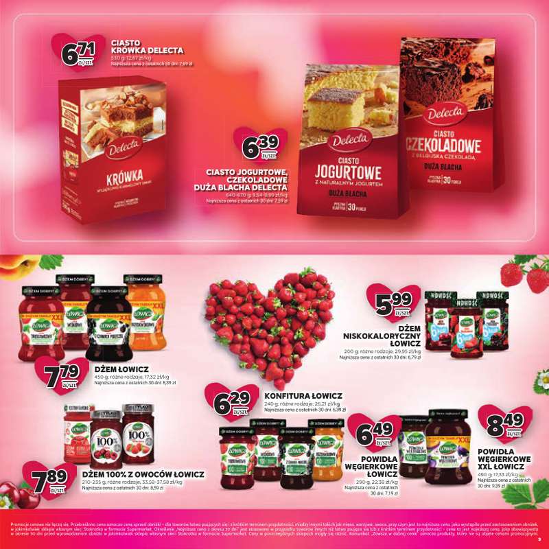 Stokrotka - gazetka promocyjna Katalog Walentynki!  do środy 18.02 - strona 9