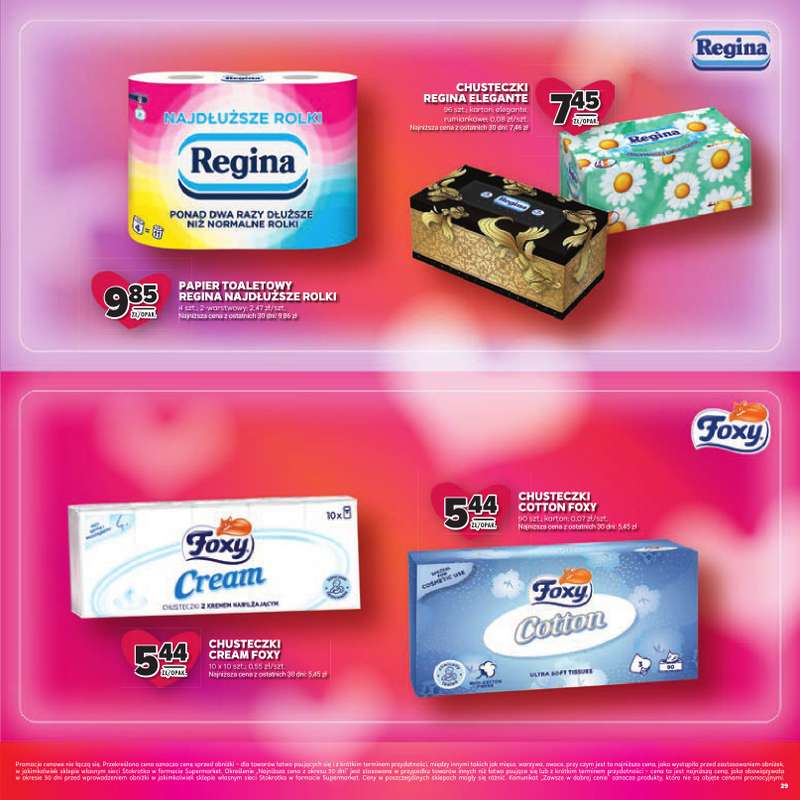 Stokrotka - gazetka promocyjna Katalog Walentynki!  do środy 18.02 - strona 29