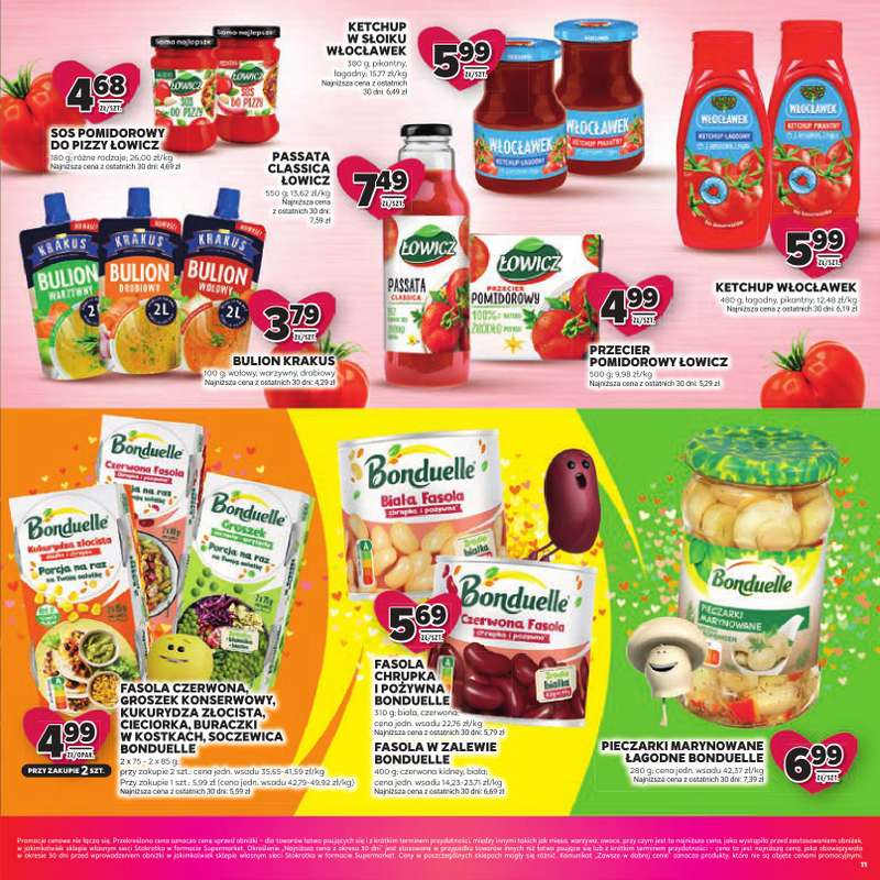 Stokrotka - gazetka promocyjna Katalog Walentynki!  do środy 18.02 - strona 11