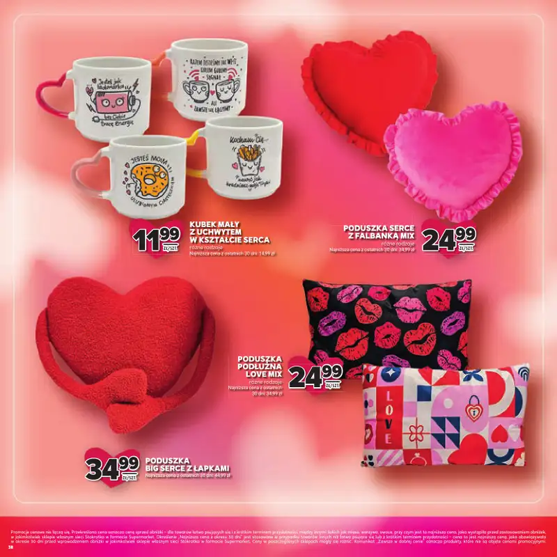 Stokrotka - gazetka promocyjna Katalog Walentynki!  do środy 18.02 - strona 38