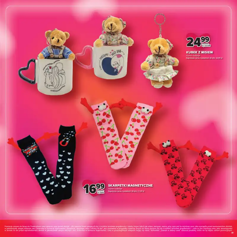 Stokrotka - gazetka promocyjna Katalog Walentynki!  do środy 18.02 - strona 37