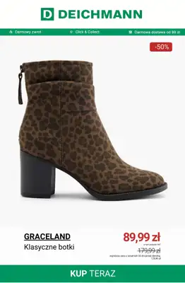 Deichmann - gazetka promocyjna Wyprzedaż do 129 zł od środy 04.02  - strona 8