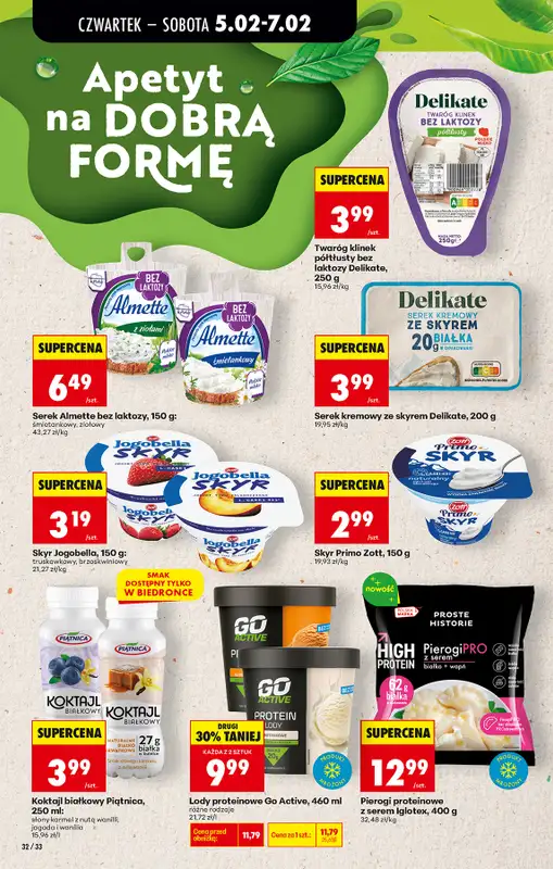 Biedronka - gazetka promocyjna Od czwartku od czwartku 05.02 do środy 11.02 - strona 40