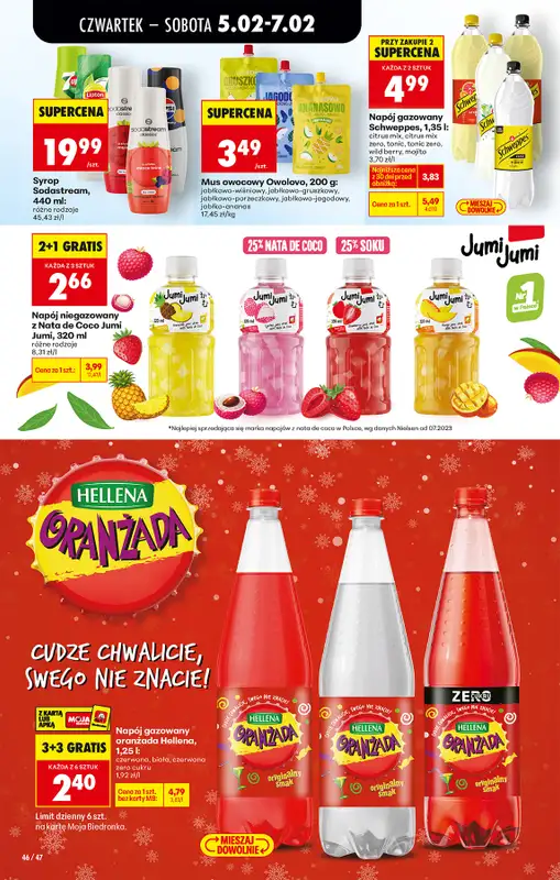 Biedronka - gazetka promocyjna Od czwartku od czwartku 05.02 do środy 11.02 - strona 54