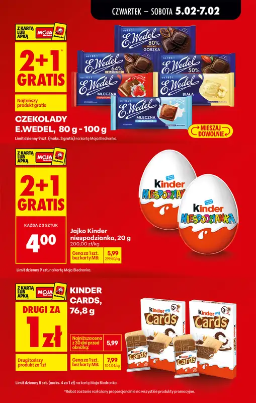 Biedronka - gazetka promocyjna Od czwartku od czwartku 05.02 do środy 11.02 - strona 13