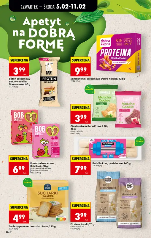 Biedronka - gazetka promocyjna Od czwartku, Z ladą tradycyjną od czwartku 05.02 do środy 11.02 - strona 44