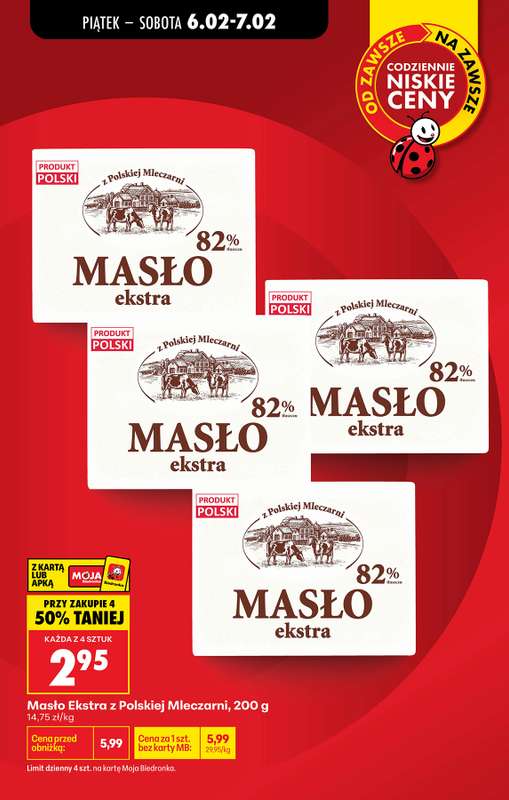 Biedronka - gazetka promocyjna Od czwartku, Z ladą tradycyjną od czwartku 05.02 do środy 11.02 - strona 4