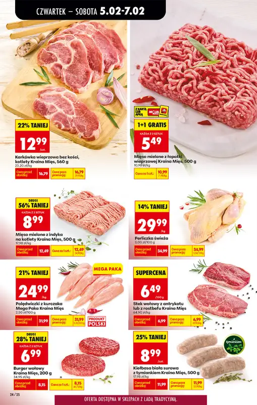 Biedronka - gazetka promocyjna Od czwartku, Z ladą tradycyjną od czwartku 05.02 do środy 11.02 - strona 32