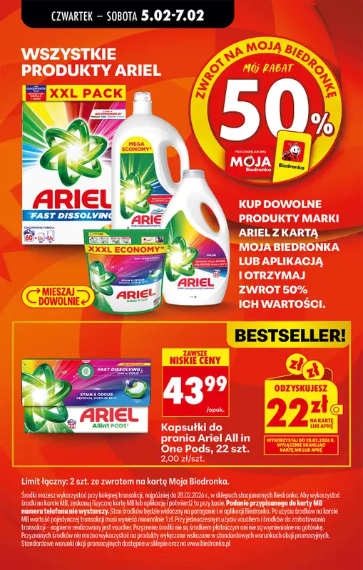 Biedronka - gazetka promocyjna Od czwartku, Z ladą tradycyjną od czwartku 05.02 do środy 11.02 - strona 7