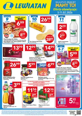 LEWIATAN - gazetka promocyjna Mamy TO w Lewiatanie od czwartku 05.02 do środy 11.02