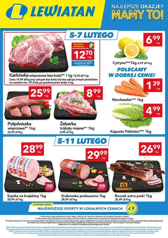 LEWIATAN - gazetka promocyjna Mamy TO w Lewiatanie od czwartku 05.02 do środy 11.02 - strona 2
