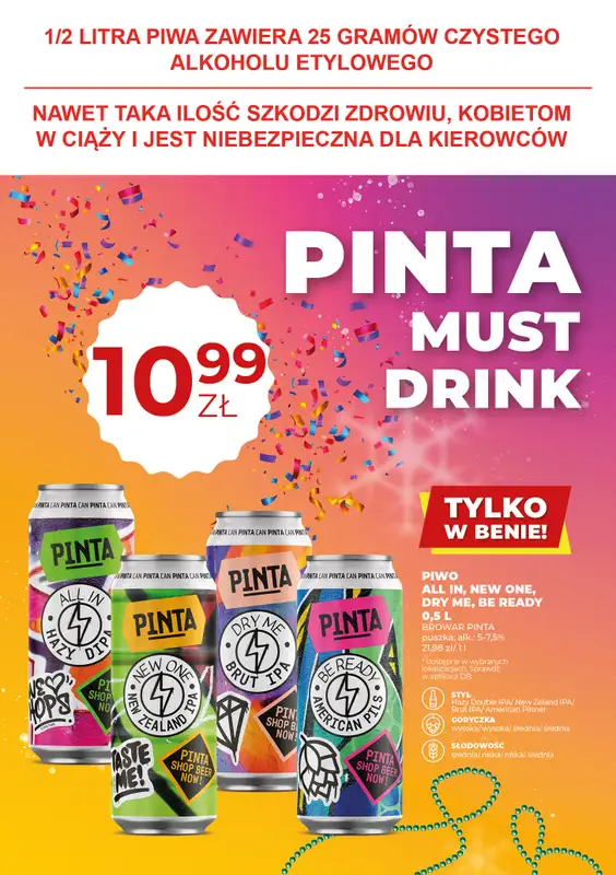 Duży Ben - gazetka promocyjna Gazetka piwna od czwartku 05.02 do środy 18.02 - strona 17