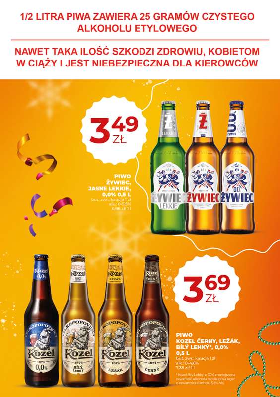 Duży Ben - gazetka promocyjna Gazetka piwna od czwartku 05.02 do środy 18.02 - strona 3