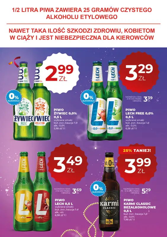 Duży Ben - gazetka promocyjna Gazetka piwna od czwartku 05.02 do środy 18.02 - strona 13