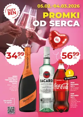 Duży Ben - gazetka promocyjna Gazetka alkoholowa od czwartku 05.02 do środy 04.03