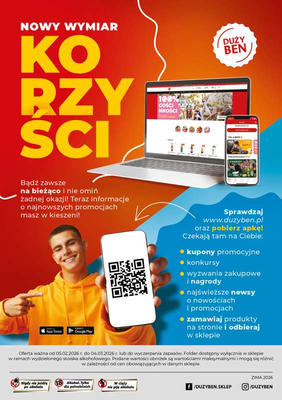 Duży Ben - gazetka promocyjna Gazetka alkoholowa od czwartku 05.02 do środy 04.03 - strona 32