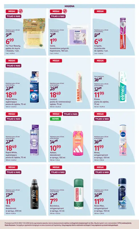 Rossmann - gazetka promocyjna Gazetka od czwartku 05.02 do środy 11.02 - strona 8