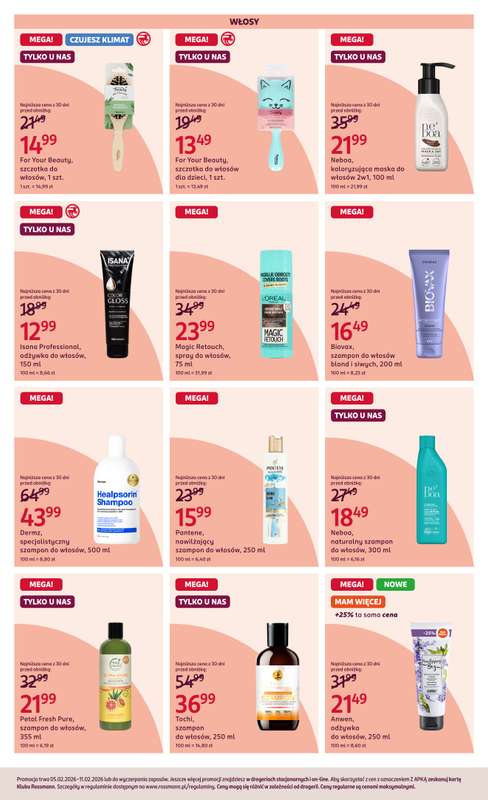 Rossmann - gazetka promocyjna Gazetka od czwartku 05.02 do środy 11.02 - strona 5