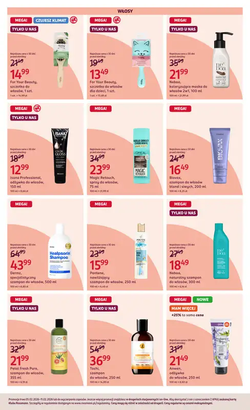 Rossmann - gazetka promocyjna Gazetka od czwartku 05.02 do środy 11.02 - strona 5