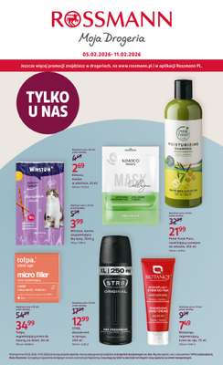 Rossmann - gazetka promocyjna Gazetka od czwartku 05.02 do środy 11.02