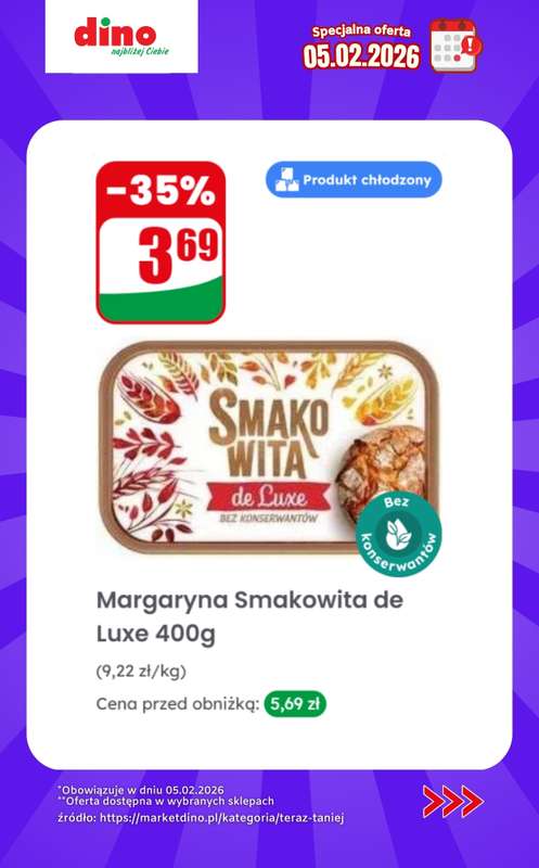Dino - gazetka promocyjna Specjalna oferta na 05.02.2026 - promocje spoza gazetki od czwartku 05.02 do czwartku 05.02 - strona 6