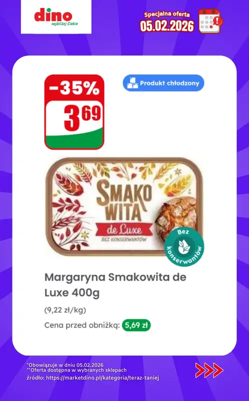 Dino - gazetka promocyjna Specjalna oferta na 05.02.2026 - promocje spoza gazetki od czwartku 05.02 do czwartku 05.02 - strona 6
