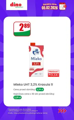 Dino - gazetka promocyjna Specjalna oferta na 05.02.2026 - promocje spoza gazetki od czwartku 05.02 do czwartku 05.02 - strona 4