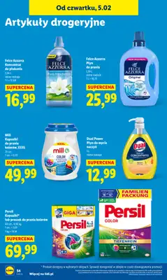 Lidl - gazetka promocyjna Oferta od czwartku od czwartku 05.02 do soboty 07.02 - strona 58