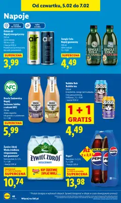 Lidl - gazetka promocyjna Oferta od czwartku od czwartku 05.02 do soboty 07.02 - strona 50