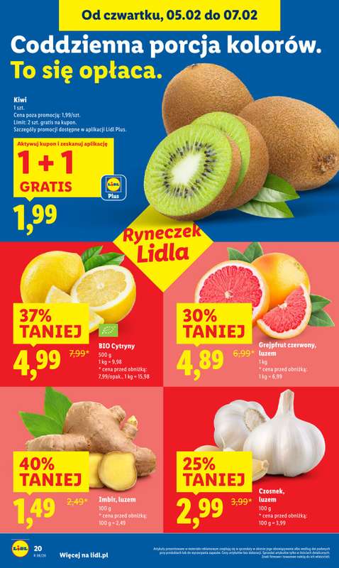 Lidl - gazetka promocyjna Oferta od czwartku od czwartku 05.02 do soboty 07.02 - strona 22